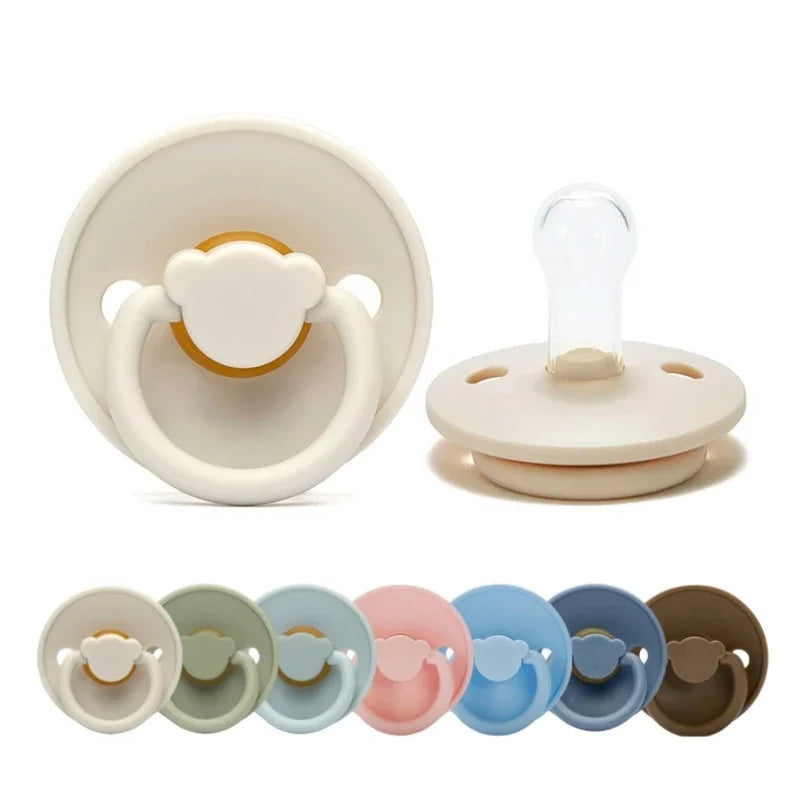 1pc Cute Bear Silicone Baby Nipple BPA Free Infant Pacifier Food Grade Dummies Newborn Soother for Baby Gift