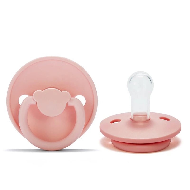 1pc Cute Bear Silicone Baby Nipple BPA Free Infant Pacifier Food Grade Dummies Newborn Soother for Baby Gift Nipple Infant Baby